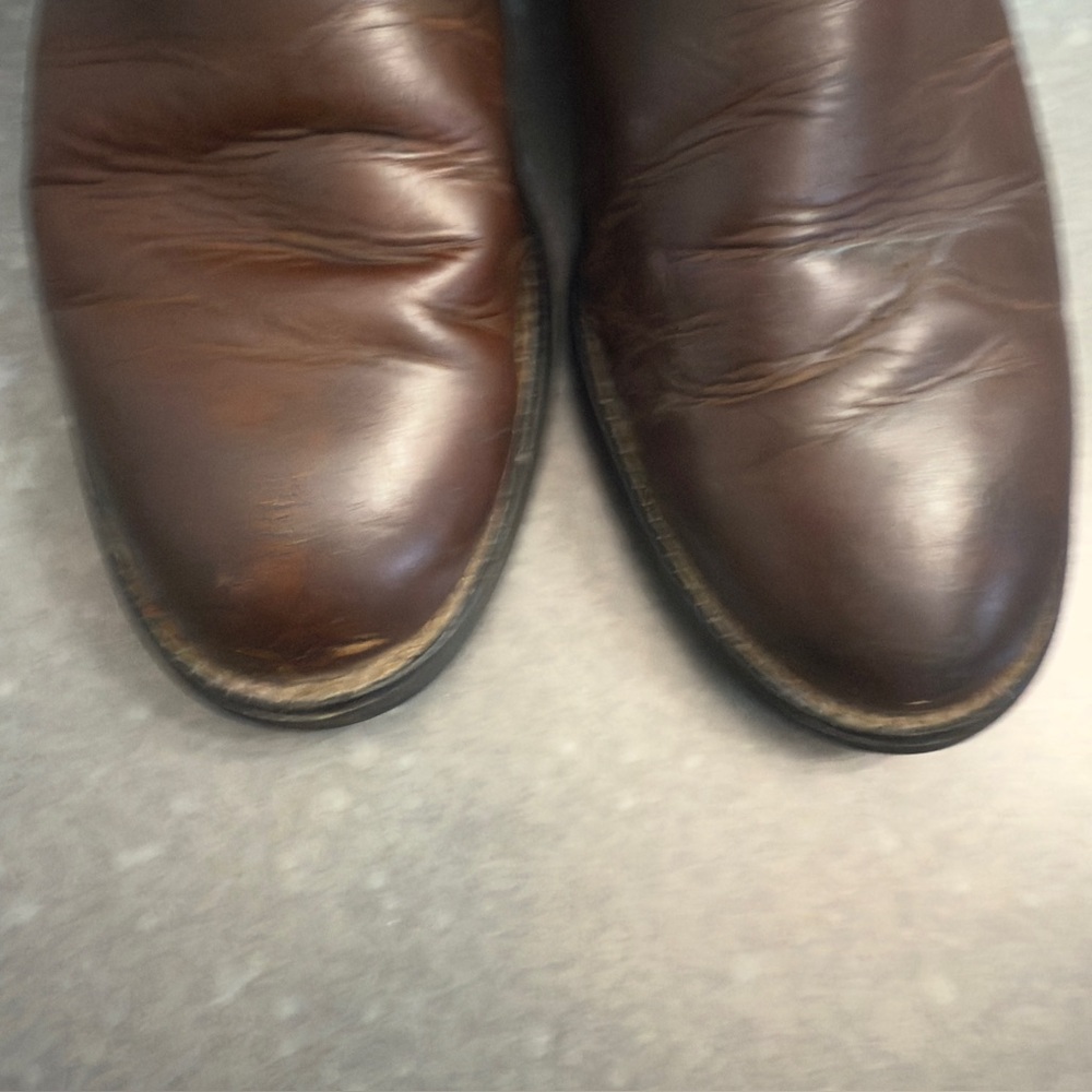 Ariat Brown Leather Western Cowboy Boots - Size 10D - Picture 14 of 14